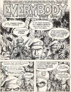 Gilbert Shelton Wonder Wart-Hog #1 Complete 3-Page Story Original Art (Pete Millar Publishing, 1967). (Total: 3 Original Art)