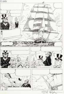 Don Rosa Anders And & Co. [Donald Duck & Company] #52/1998 and #53/1998 Story Page 12 Uncle Scrooge Original Art (Egmont, 1998). (Total: 3 Original Art) | Heritage