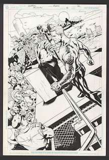 AQUAMAN (2003) Issue #16 Splash Page | ComicConnect