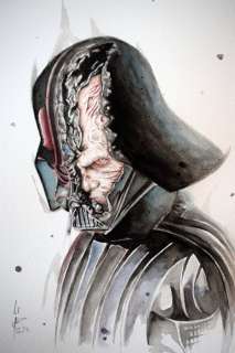 Pablo Such | Pablo Such - Original Watercolor - Darth Vader - (2023) | Catawiki