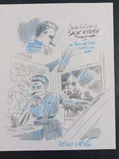 Lapone, Antonio | Lapone, Antonio Illustrazione Originale - "Jack Kirby The King" - Firmata - (2020) | Catawiki