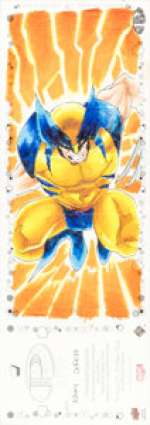2023 Upper Deck Marvel Premier - 1/1 Quad-Panel Sketch Card by Ajay Cerezo (Double-Sided: Wolverine / Psylocke & Magneto) | Heritage