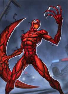 2022 Missing Marvels #2 of 15 Carnage - Original Trading Card Artwork by Dan dos Santos | Heritage