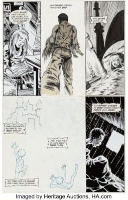 Sam Kieth and Mike Dringenberg Sandman #1 Story Page 10 Original Art (DC/Vertigo, 1989). | Heritage