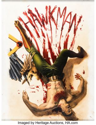 John Watson Hawkman #21 Cover Original Art (DC, 2004). | Heritage