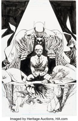 Guillem March Knight Terrors: Batman #1 Cover Original Art (DC, 2023).
