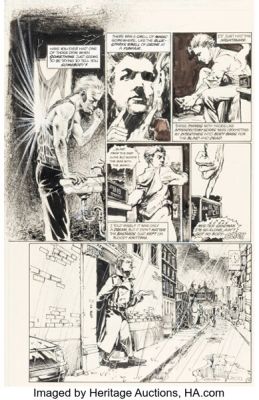 Sam Kieth and Mike Dringenberg Sandman #3 John Constantine Story Page 3 Original Art (DC, 1989). | Heritage