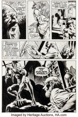 Bernie Wrightson Chamber of Darkness #7 Story Page 3 Original Art (Marvel, 1970). | Heritage