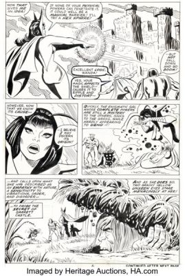 Bob Brown and Mike Esposito The Avengers #115 Story Page 5 Original Art (Marvel, 1973). | Heritage