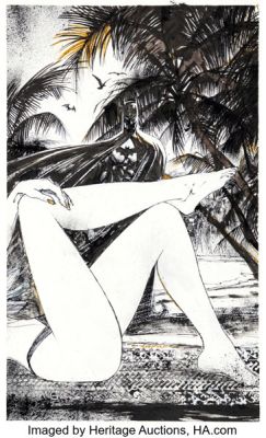 Bill Sienkiewicz Batman: The Widening Gyre #3 Cover Original Art (DC, 2009). | Heritage