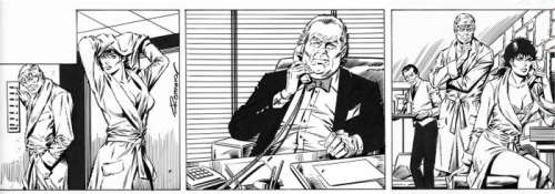 Romero, Enric Badia | Enric Badia Romero - Original strip #10.143 - Modesty Blaise - Last strips ! - year 2001 | Catawiki