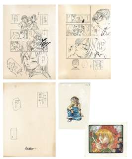 Junya Furusawa Hand-Drawn Manuscript (5 sheets) | Mandarake (Big Web)