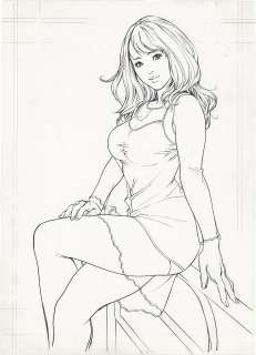 Kaoru Hazuki hand-Hand-Drawn Illustration | Mandarake (Big Web)