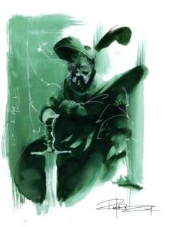 Armando Ramirez | Green Knight | Modern Comic Art