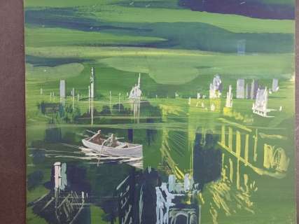 Thole, Karel | Thole, Karel - Preliminare di Copertina "Metropoli Sommersa" | Catawiki