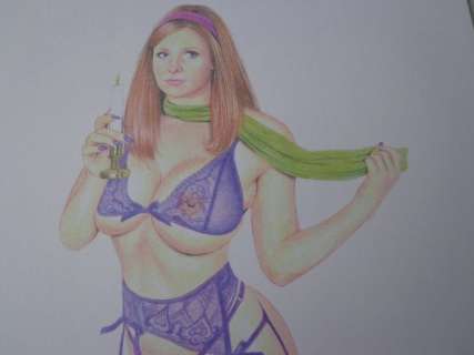 Tim Grayson | Tim Grayson - Original artwork “Buffy” - Exemplaire unique - (2021) | Catawiki