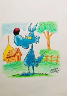 Sommacal, Giorgio - 1 Original drawing - Lupo Alberto | Catawiki