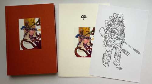 Molenaar, Romano - Dessin original à l’encre + livre signé - Sparkle the brain - 2015 | Catawiki