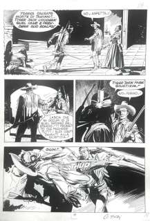 Ticci, Giovanni - 1 Original page - Tex | Catawiki