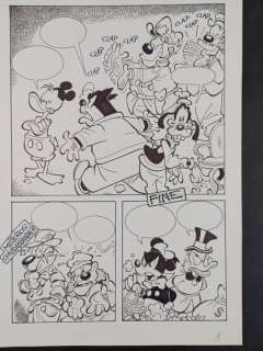 Giuseppe Ferrario, Tito Faraci - 1 Original page - Ridi Topolino n. 4 - Topolino e i Misteriosi Contrabbandieri - 1997 | Catawiki