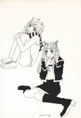 Hand-Drawn Illustration by Moyoco Anno | Mandarake (Big Web)