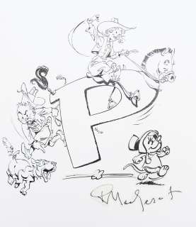 Alec Séverin - Raymond Macherot | Illustration originale Ã  l’encre de chine | Septimus