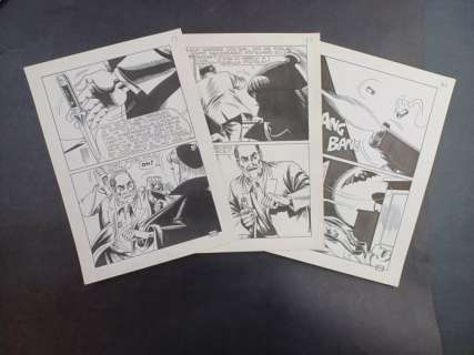 Magnus, Bunker - 3 Original page - Satanik - L’inviato di Mjorek - 1970 | Catawiki