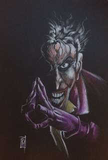 Mottura, Paolo - 1 Original colour drawing - The Joker - 2018 | Catawiki