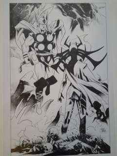 Vargas, Rafa - 1 Original drawing - Thor - From Hell | Catawiki