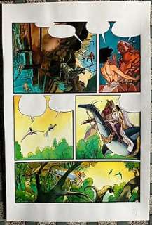 Reculé, Henri - 1 Original colour page - Les Immortels T3 - La Passion selon Nahel - 2002 | Catawiki