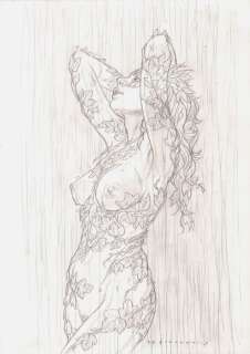 De Vincentiis, Adriano - 1 Original drawing - Poison Ivy - 2023 | Catawiki