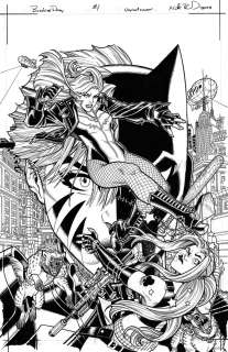 Nick Bradshaw - Birds of Prey #1