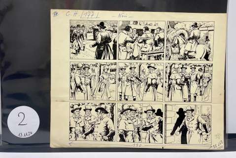 Etienne LE RALLIC. « Les Aventuriers célèbres » Encre de Chine… | misc / divers