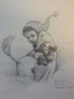 Monge, Jean-Baptiste - 1 Original drawing - Baltimore et Redingote | Catawiki