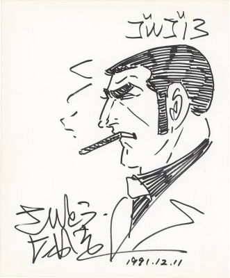 Saito, Takao hand written illustration "Golgo 13" | Mandarake (Big Web)