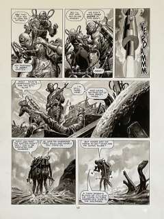 Ortiz, José - 1 Original page - Rogue Trooper - The Fanatics - 1986 | Catawiki