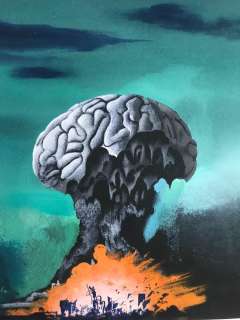 Thole, Karel - 1 Original cover - Peste Cerebrale - 1976 | Catawiki