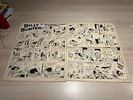 Parlett, Reg - 2 Original page - Billy Bunter - The Heavyweight chump of Geryfriars - 1968