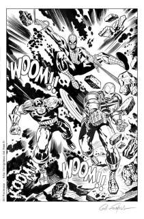 Formosa, Gil - 1 Original drawing - Spider-man, Iron man, Captain America - 2024 | Catawiki