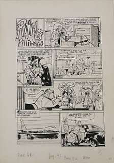 Cavazzano, Giorgio - 1 Original page - Altai & Jonson - Corriere dei Ragazzi - #41 "Tutto storto" - 1975 | Catawiki