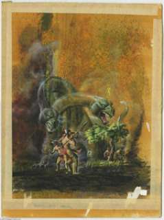George Wilson (attributed) - Turok, Son of Stone #31 Cover Original Art (Gold Key, 1963). Out on a hunting trip, -