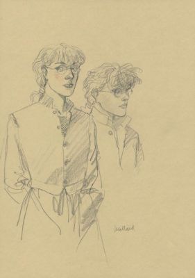 André Juillard | Illustration originale - Après la pluie | Daniel Maghen