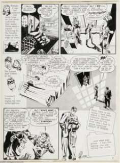 Will Eisner - Spirit, "The Strange Case of Mrs. Paraffin", page 3 Original Art, dated 3-7-48 (Des - | Heritage
