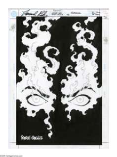 Leonard Kirk and Robin Riggs - Supergirl #46 Cover Original Art (DC, 2000). Supergirl takes the combat to -