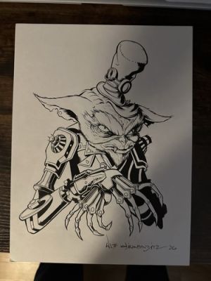 Smeech From Arcane Original Art Sketch Wade Von Grawbadger | eBay US (Buy It Now)