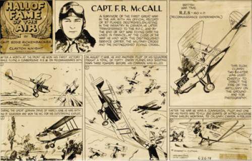 Clayton Knight, Ralph Heimdahl, Thomas "Pap" Paprocki, Raeburn Van Buren, and Bud Blake - Comic Strip -