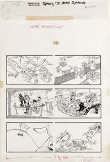Antonio Prohias - Mad Special #2 Page Original Art (EC, 1971). Antonio Prohias’ study in frustrated love - | Heritage