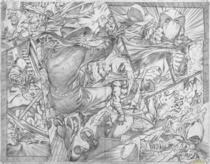 Manuel García - Phases of the Moon Knight #01 pages 8-9