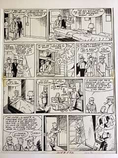 Tillieux, Maurice - 1 Original page - Gil Jourdan T11 - Chaud et froid - 1969 | Catawiki