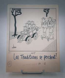 Christian Cruveiller dit "Uber" (1930-1998) "Les traditions se… | misc / divers